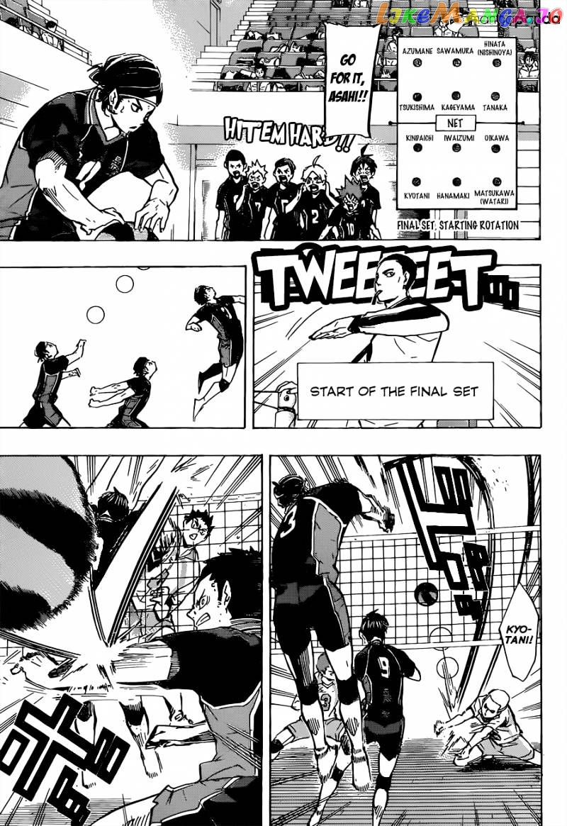 Haikyuu!!, Chapter 140 image 04